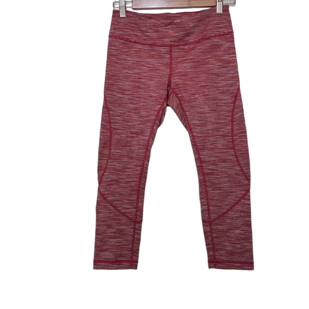 Zella Space Dye Multicolored Cropped Leggings